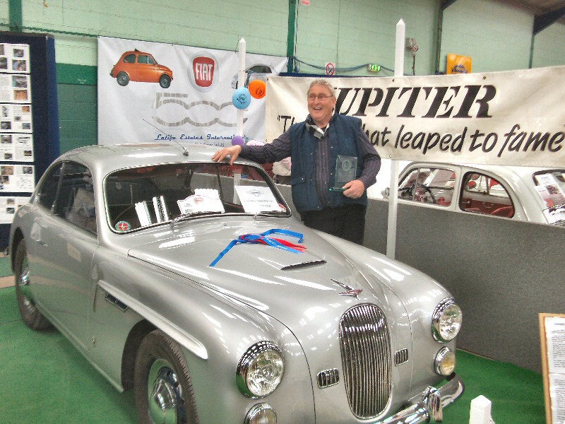 Jowett Jupiter Farina-body is best car of the show