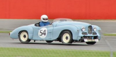 Jowett Jupiter racing at Silverstone in 2013